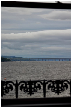 out to dundee bridge from the coast road