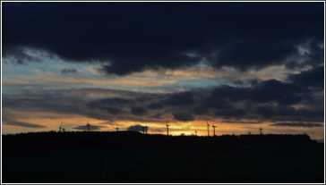 A96 evening windmills 4